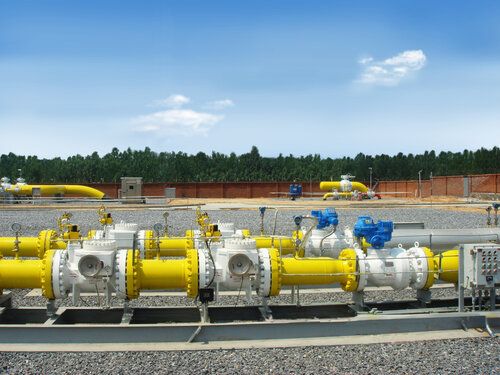 Gasanlage in China